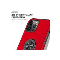 Newface iPhone 13 Pro Kılıf Elit Yüzüklü Kapak - Kırmızı