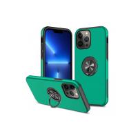 Newface iPhone 13 Pro Max Kılıf Elit Yüzüklü Kapak - Yeşil