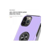 Newface iPhone 13 Pro Max Kılıf Elit Yüzüklü Kapak - Mor