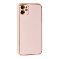 Newface iPhone 12 Kılıf Coco Karbon Silikon - Pembe