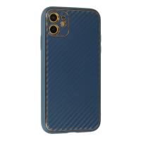 Newface iPhone 12 Kılıf Coco Karbon Silikon - Mavi