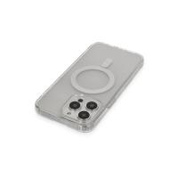 Newface iPhone 13 Pro Max Kılıf Matte Şeffaf Magneticsafe - Şeffaf