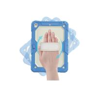 Newface iPad 10.2 (7.nesil) Kılıf Strap New Tablet Kapak - Mavi