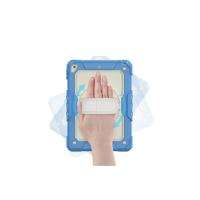 Newface iPad 5 Air 9.7 Kılıf Strap New Tablet Kapak - Mavi