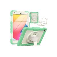 Newface iPad 5 Air 9.7 Kılıf Strap New Tablet Kapak - Yeşil