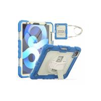 Newface iPad Pro 11 (2020) Kılıf Strap New Tablet Kapak - Mavi