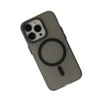 Newface iPhone 13 Pro Kılıf Lodos Magneticsafe Mat Kapak - Siyah