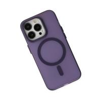Newface iPhone 13 Pro Kılıf Lodos Magneticsafe Mat Kapak - Mor