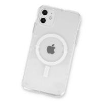 Newface iPhone 11 Kılıf Pc Real Magsafe Kapak - Şeffaf