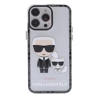 Newface iPhone 14 Pro Kılıf Prada Desenli Kapak - Prada Şeffaf - 1