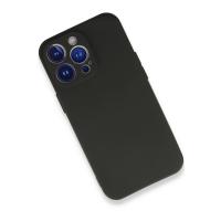 Newface iPhone 13 Pro Max Kılıf First Silikon - Siyah