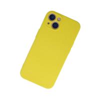 Newface iPhone 13 Mini Kılıf Nano içi Kadife Silikon - Sarı