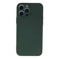 Newface iPhone 13 Pro Kılıf Nano içi Kadife Silikon - Koyu Yeşil
