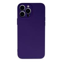 Newface iPhone 13 Pro Kılıf Nano içi Kadife Silikon - Mor