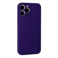 Newface iPhone 13 Pro Kılıf Nano içi Kadife Silikon - Mor