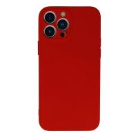 Newface iPhone 13 Pro Max Kılıf Nano içi Kadife Silikon - Kırmızı
