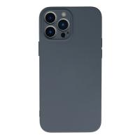 Newface iPhone 13 Pro Max Kılıf Nano içi Kadife Silikon - Gri