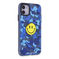 Newface iPhone 11 Kılıf Apollo Magneticsafe Desenli Kapak - Apollo Mavi - 1