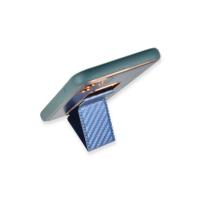 Newface iPhone 12 Kılıf Coco Karbon Standlı Kapak - Mavi