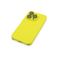 Newface iPhone 13 Pro Kılıf Armada Lensli Kapak - Sarı