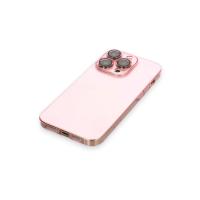Newface iPhone 13 Pro Max Kılıf Armada Lensli Kapak - Rose Gold