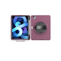 Newface iPad 2022 10.9 (10.nesil) Kılıf Hand Strap Tablet Kılıfı - Mürdüm