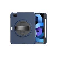 Newface iPad Pro 11 (2018) Kılıf Hand Strap Tablet Kılıfı - Lacivert