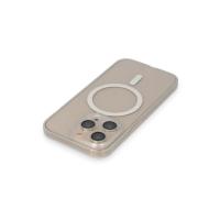 Newface iPhone 13 Pro Max Kılıf Grand Magneticsafe Kapak - Şeffaf