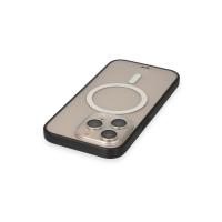 Newface iPhone 14 Pro Max Kılıf Grand Magneticsafe Kapak - Siyah