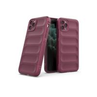 Newface iPhone 11 Pro Kılıf Optimum Silikon - Bordo