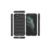 Newface iPhone 11 Pro Max Kılıf Optimum Silikon - Siyah