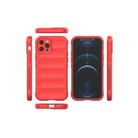 Newface iPhone 12 Pro Kılıf Optimum Silikon - Kırmızı