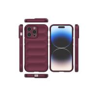 Newface iPhone 13 Pro Kılıf Optimum Silikon - Bordo