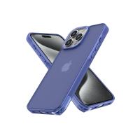 Newface iPhone 15 Pro Max Kılıf Elegant Kapak - Açık Mavi