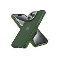 Newface iPhone 15 Pro Max Kılıf Elegant Kapak - Yeşil