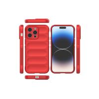 Newface iPhone 14 Pro Kılıf Optimum Silikon - Kırmızı