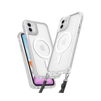 Newface iPhone 11 Kılıf Enka Magsafe Silikon Kılıf - Şeffaf