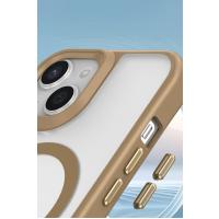 Newface iPhone 15 Kılıf Enka Magsafe Silikon Kılıf - Siyah