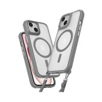 Newface iPhone 15 Kılıf Enka Magsafe Silikon Kılıf - Titan Gri