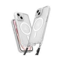 Newface iPhone 15 Kılıf Enka Magsafe Silikon Kılıf - Şeffaf