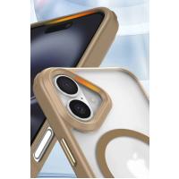 Newface iPhone 16 Kılıf Enka Magsafe Silikon Kılıf - Siyah