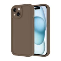 Newface iPhone 14 Kılıf Viera Silikon - Kahverengi