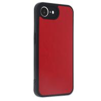 Newface iPhone 16E Kılıf Aras Deri Kapak - Kırmızı