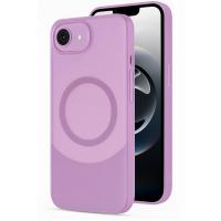 Newface iPhone 16E Kılıf Maya Karbon Kapak - Mürdüm