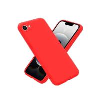 Newface iPhone 16E Kılıf First Silikon - Kırmızı