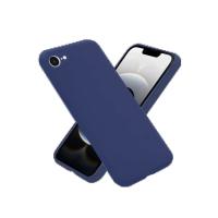 Newface iPhone 16E Kılıf Nano içi Kadife Silikon - Lacivert