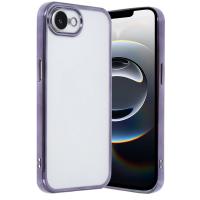 Newface iPhone 16E Kılıf Razer Lensli Silikon - Mor