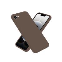 Newface iPhone 16E Kılıf First Silikon - Kahverengi