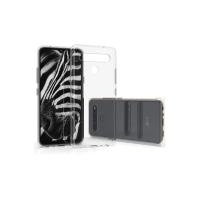 Newface LG K41S Kılıf Lüx Şeffaf Silikon - Şeffaf