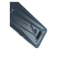 Newface LG K61 Kılıf Lüx Şeffaf Silikon - Şeffaf